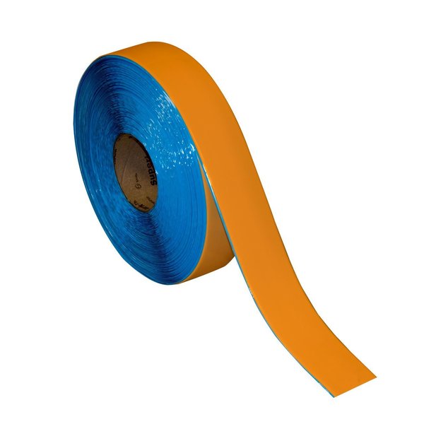 Superior Mark Floor Marking Tape, 2in x 100Ft , Orange IN-40-211I